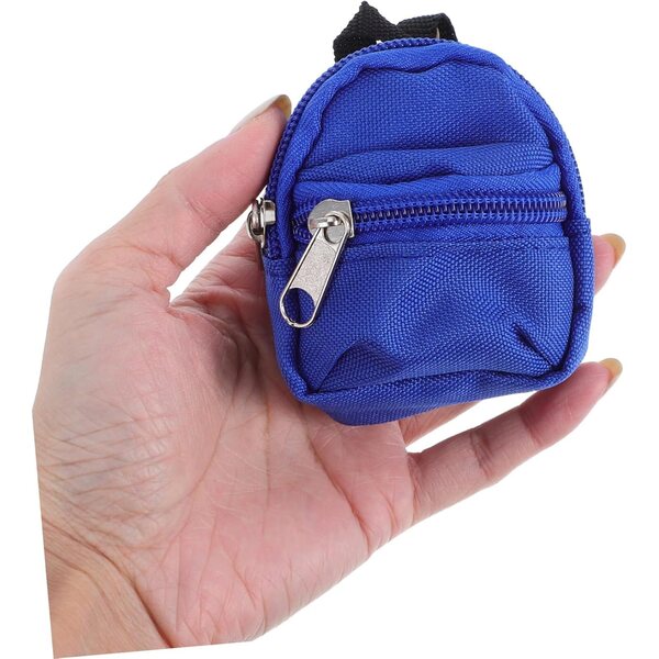 BESPORTBLE 10 Mini Zaini con Cerniera Colorati per Accessori e Giochi di Finzione