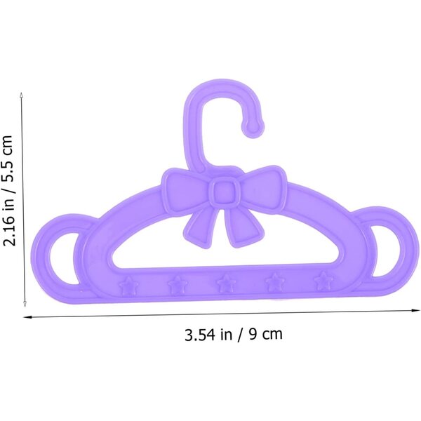 LABRIMP 15 Mini Gruccie Colorate per Bambine in Plastica Rosa Verde Viola