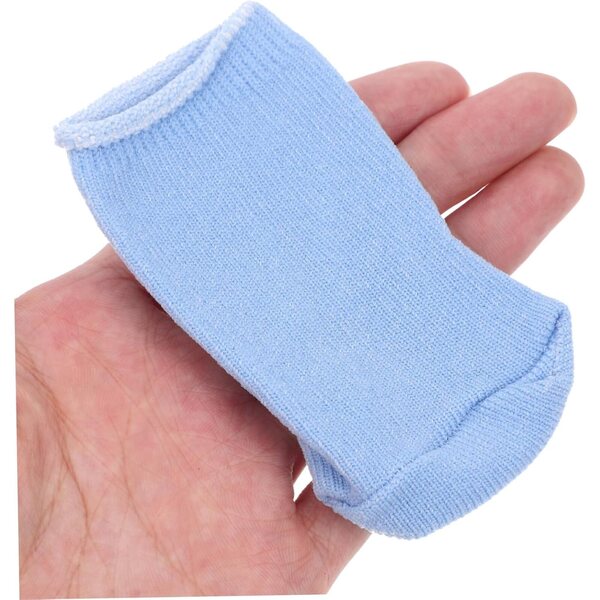 Bunte Mini-Socken für Puppen, 4 Paar – DIY Miniatur-Zubehör Didiseaon