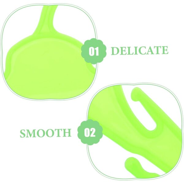 Set 10 Grucce Miniatura in Plastica Verde per Vestiti Bambole 18 Pollici