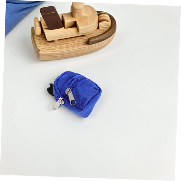 UPKOCH 10 Mini-Rucksäcke für Mädchen mit Reißverschluss, Miniatur-Zubehör für Spiele und Schule
