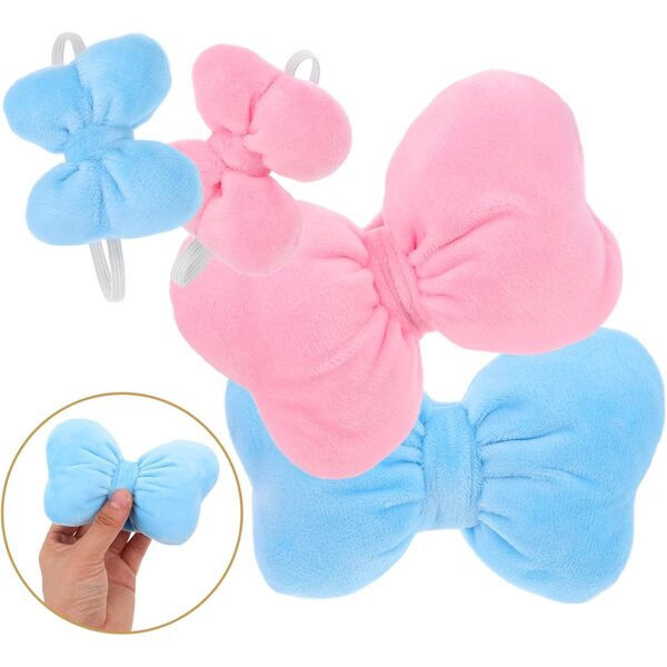 Beaupretty 2sets Fiocchi per Bambole Copricapo e Fiocco Morbido per Giochi di Vestizione
