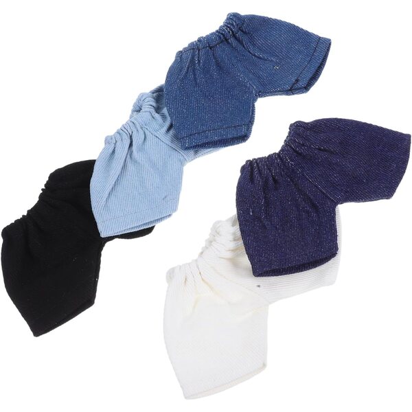 Miniatur-Shorts für Toyvian-Puppen und Plüschtiere. 5 bunte und elastische Teile