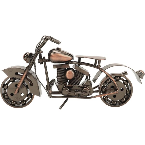 Vintage-Eisen-Motorradmodell mit handgefertigter Retro-Dekoration, 26 x 13 x 7 cm, Ghzste