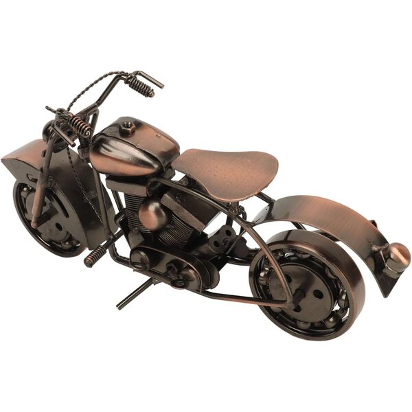 Vintage-Eisen-Motorradmodell mit handgefertigter Retro-Dekoration, 26 x 13 x 7 cm, Ghzste