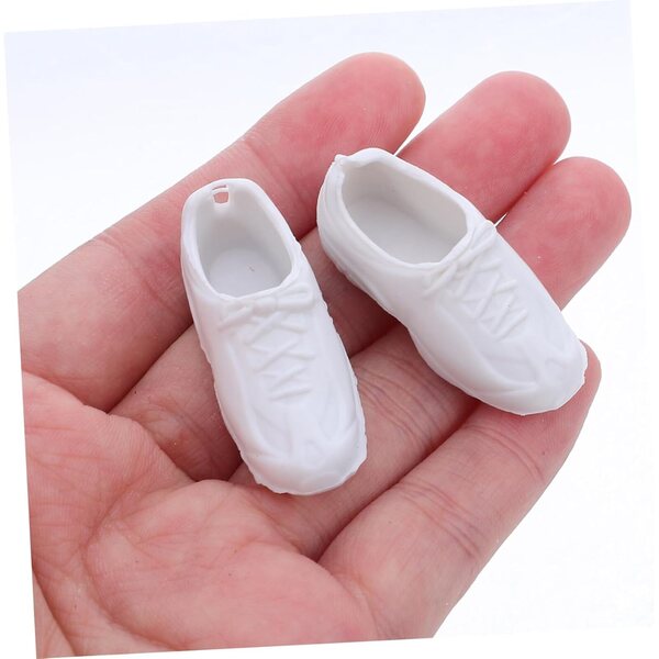 25 Paia Scarpe Miniatura Uomo Scala 1/6 - Accessori Dettagliati e Realistici per Case delle Bambole