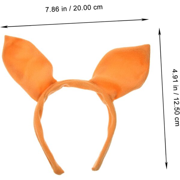 Beaupretty Set Costume Cosplay con Fascia Orecchie, Guanti e Coda per Feste e Spettacoli