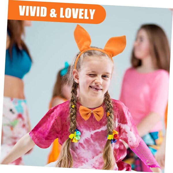 Beaupretty Set Costume Cosplay con Fascia Orecchie, Guanti e Coda per Feste e Spettacoli