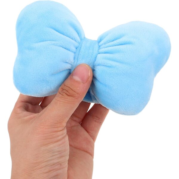 SOLUSTRE Set 2 Cravatte Fiocchi in Peluche per Bambole da 17 cm, Accessorio Bello e Morbido