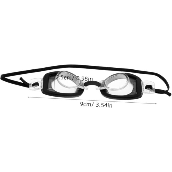 BESTonZON Miniatur-Schwimmbrille, 4-teilig, für Puppenhäuser und kreative DIY-Spiele