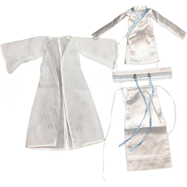 Set 2 Abiti Antichi Femminili in Tessuto per Action Figure 1/6 da 30,5 cm