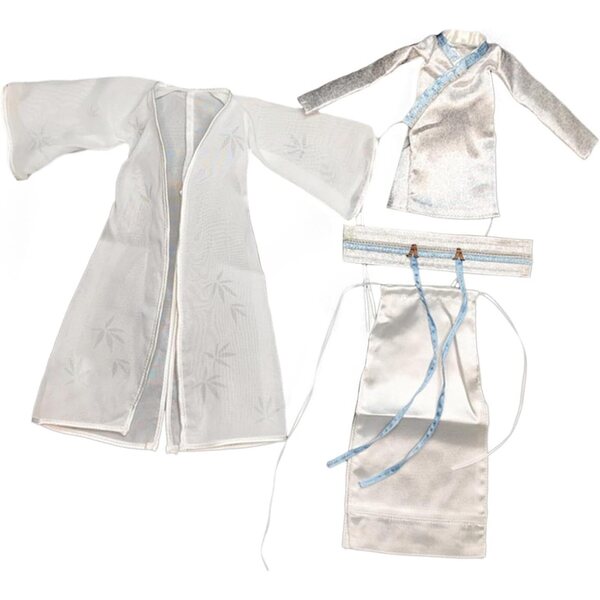 Set 2 Abiti Antichi Femminili in Tessuto per Action Figure 1/6 da 30,5 cm