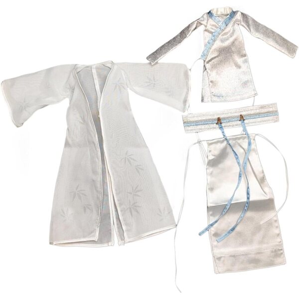 Set 2 Abiti Antichi Femminili in Tessuto per Action Figure 1/6 da 30,5 cm