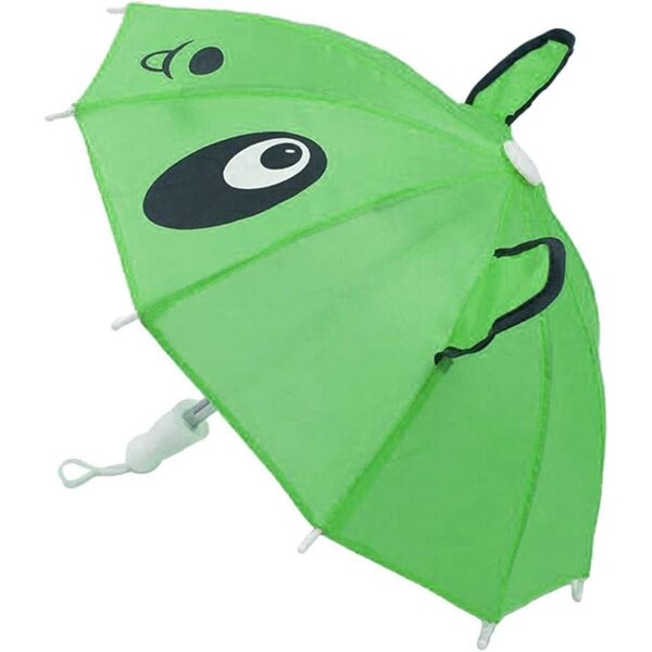Mini ombrello colorato YEJBBUC per bambole 45,7 cm con design cartone animato
