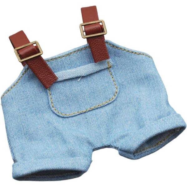 Tuta per bambole 17 cm Gissroys con bretelle regolabili in poliestere lavabile