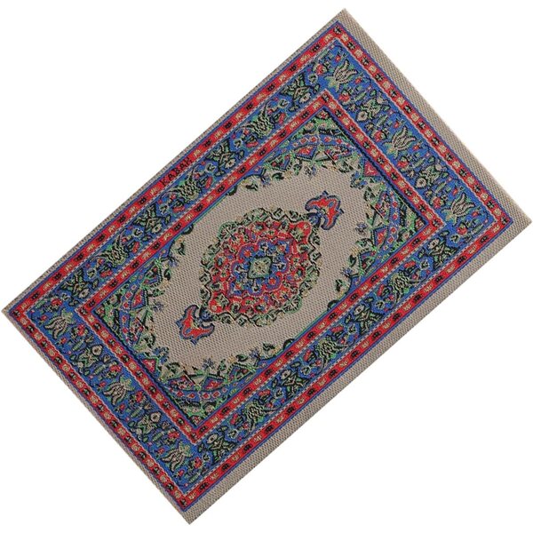 Tappeto Decorativo Tradizionale Stile Turco per Case delle Bambole 1/12 Gissroys