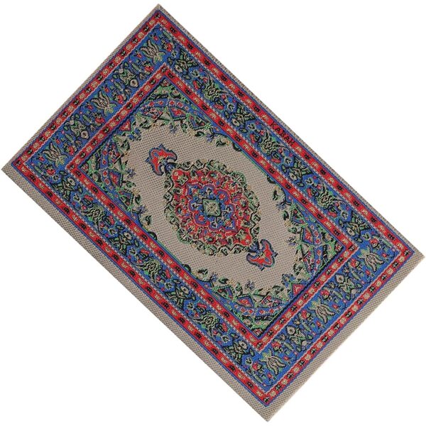 Tappeto Decorativo Tradizionale Stile Turco per Case delle Bambole 1/12 Gissroys