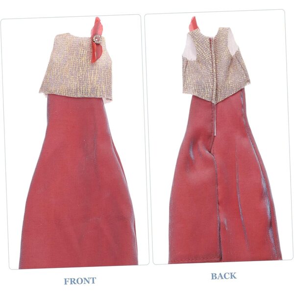 YARNOW 4 ensembles de vêtements élégants pour jouets de poupée colorés faciles à transporter
