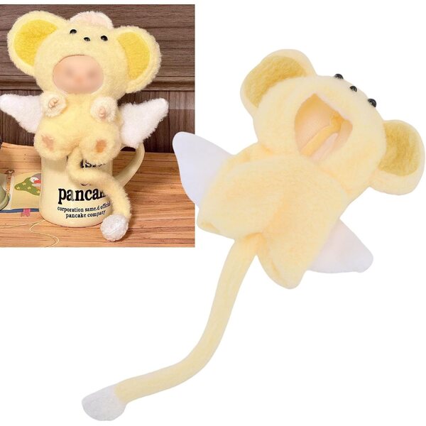 TOPINCN Abito Elastico per Bambola 18 cm – Outfit Stile Animale Facile da Indossare