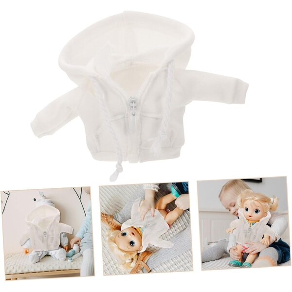 ERINGOGO Felpa Cappuccio 1/12 per Bambole Miniatura Accessorio per Progetti DIY