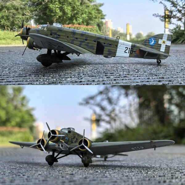 Modell 1:144 Savoia SIAI-Marchetti S.81 aus dem Zweiten Weltkrieg, italienischer Sammlerflieger