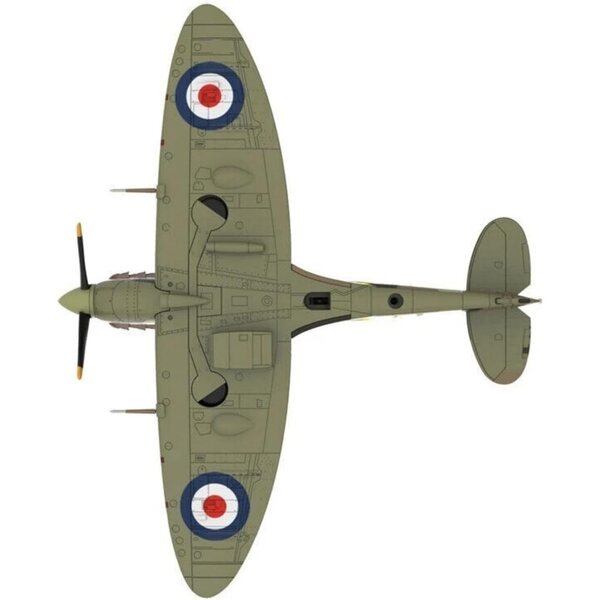 Supermarine Spitfire Mk Vb 1:72 Legierungsmodell – Kampfflugzeug der britischen Luftwaffe aus dem Zweiten Weltkrieg