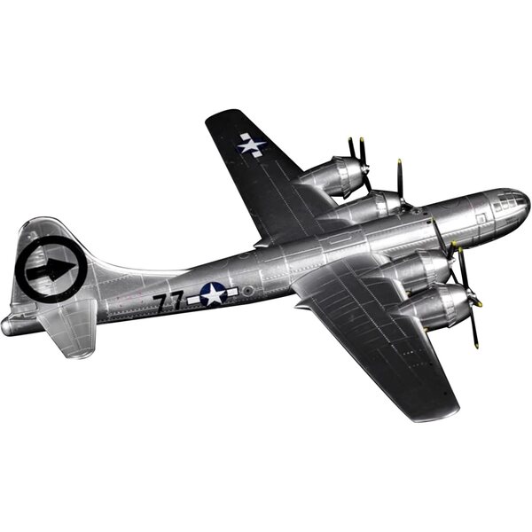 B-29 Superfortress der US Air Force aus dem Zweiten Weltkrieg, Legierungsmodell im Maßstab 1:144, 20,6 cm