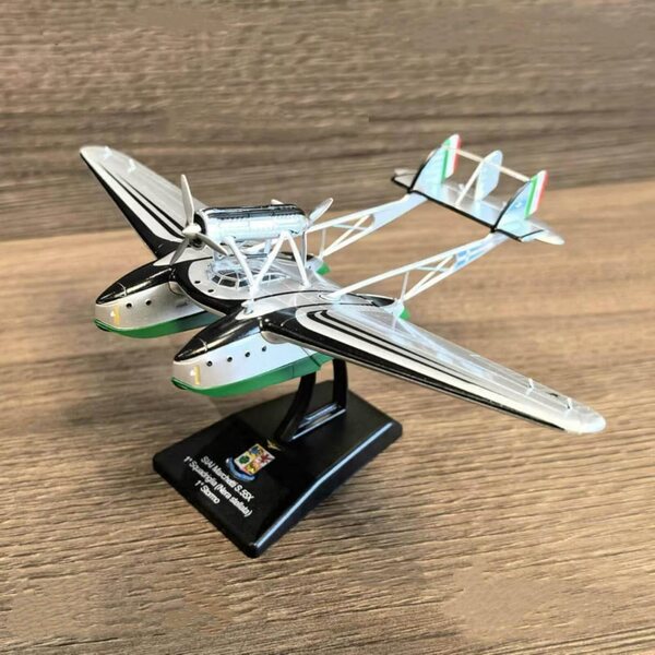 SIAI-Marchetti S.55X WWII Flugzeugmodell 1:144 aus Legierung – Sammlung und Dekoration
