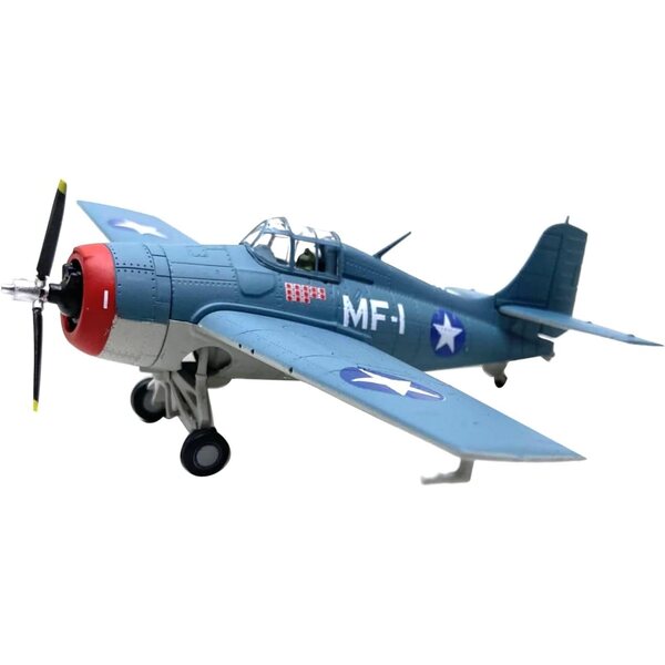 1:72 WWII US Navy F4F Wildcat Fighter DAGIJIRD Sammlerstück aus Legierung