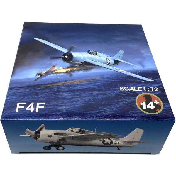 1:72 WWII US Navy F4F Wildcat Fighter DAGIJIRD Sammlerstück aus Legierung