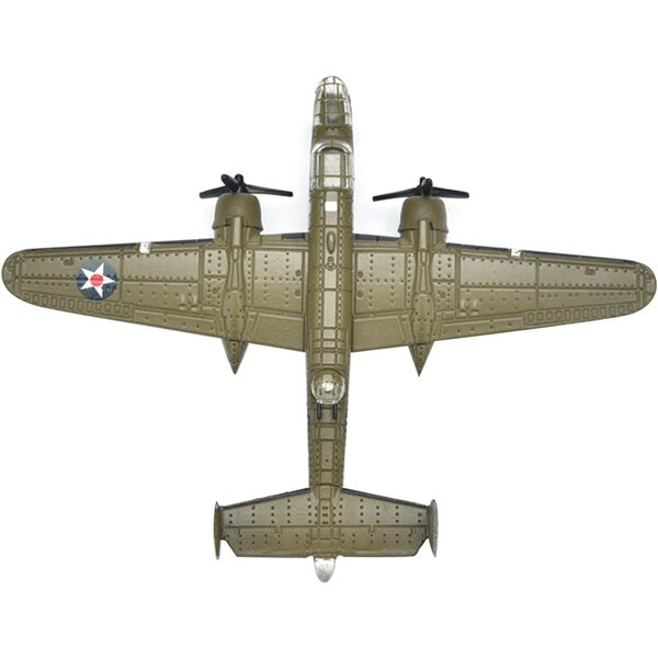 1:200 B-25 Mitchell Bomber US-Flugzeugmodell aus dem Zweiten Weltkrieg aus hochwertiger Legierung