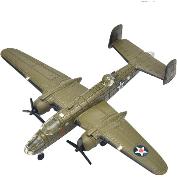 B-25 Mitchell WWII USA 1:200 Modell – Legierungsbomber zum Sammeln und Verschenken
