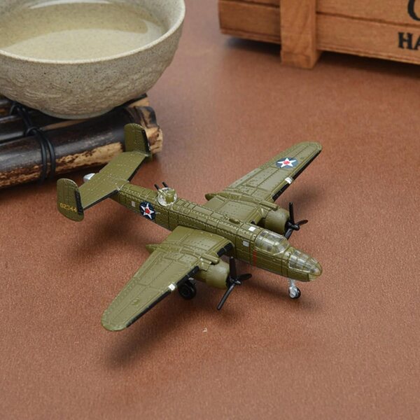 B-25 Mitchell WWII USA 1:200 Modell – Legierungsbomber zum Sammeln und Verschenken