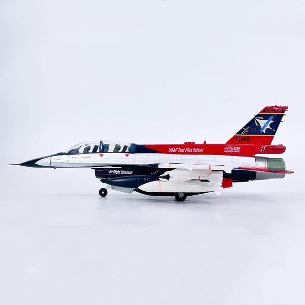 1:72 F-16D X-62A VISTA Fighting Falcon US Air Force Legierungsmodell ZEZEFUFU
