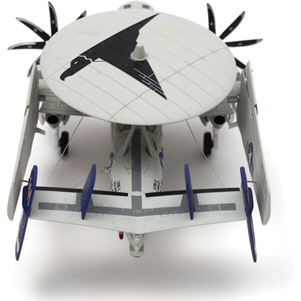 US Navy Airborne Early Warning 1:144 Legierungsflugzeugmodell, detaillierte Skulptur