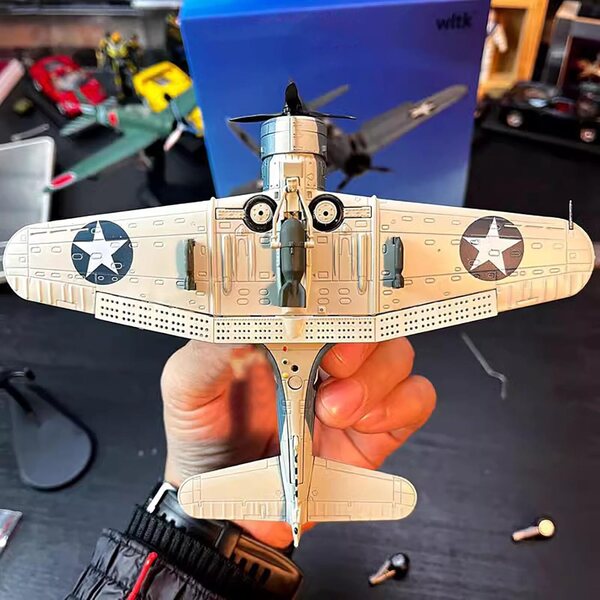 1:72 TBD Devastator Bomber aus dem Zweiten Weltkrieg, Legierungsmodell der US-Marine
