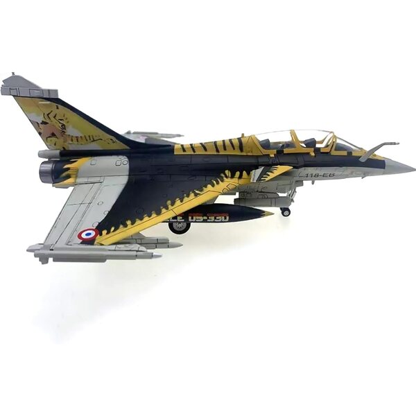 Rafale B 1:72 Legierungsflugzeugmodell – Nachbildung der Franch Air Force ECE 5/330 Cote d'Argent