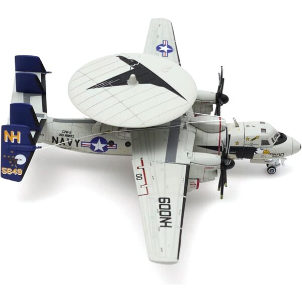 MOUDOAUER E-2C US Navy 1:144 Frühwarnflugzeugmodell aus Legierungsdruckguss