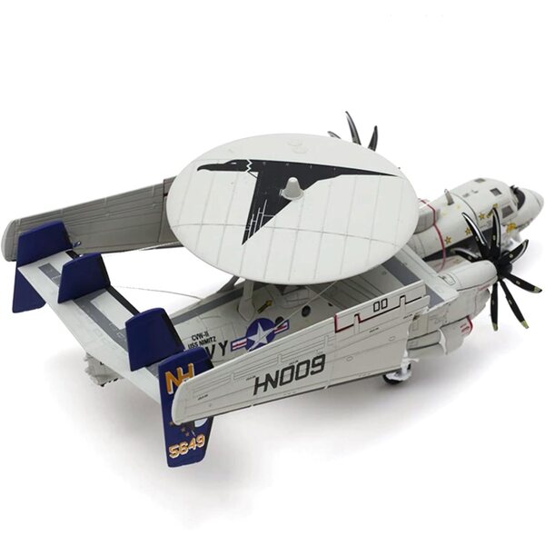 MOUDOAUER E-2C US Navy 1:144 Frühwarnflugzeugmodell aus Legierungsdruckguss