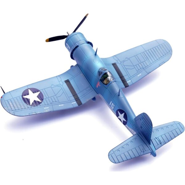 MOOKEENONE F4U Corsair USMC 1:72 Flugzeugmodell, detaillierte WWII-Sammlung