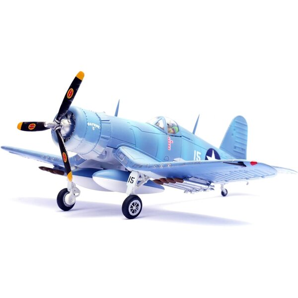 TECKEEN WWII USMC F4U Corsair 1:72 Flugzeugmodell – Sammlung und Dekoration