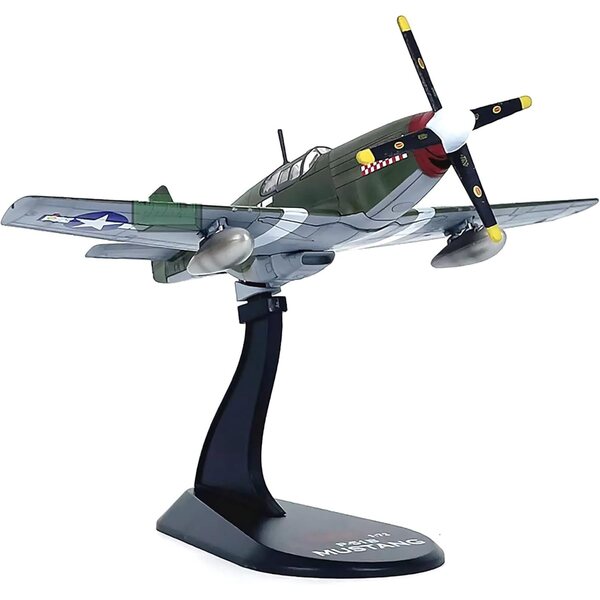 DAGIJIRD P-51B Mustang WWII USAAF Flugzeugmodell 1:72 – Sammlung und Dekoration