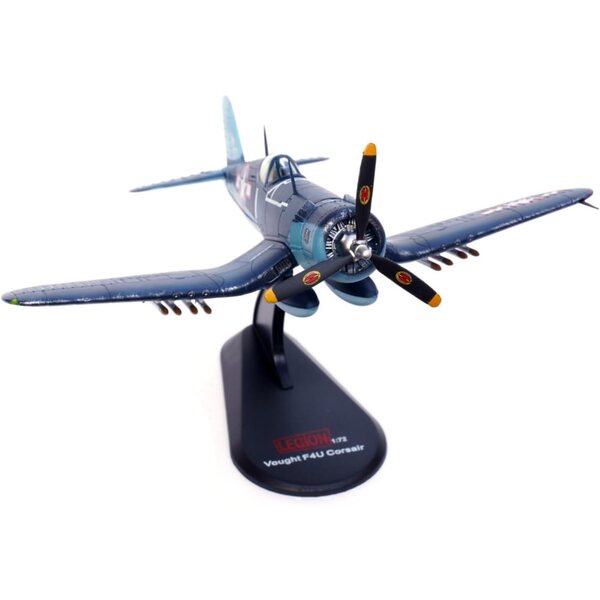 1:72 WWII USN F4U Corsair Fighter VF-17 Legierungsflugzeugmodell zum Sammeln und Dekorieren