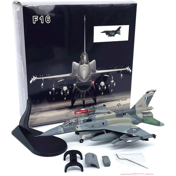 F-16D Hellenic Air Force Legierungsmodell im Maßstab 1:72 – Sammlung und Dekoration