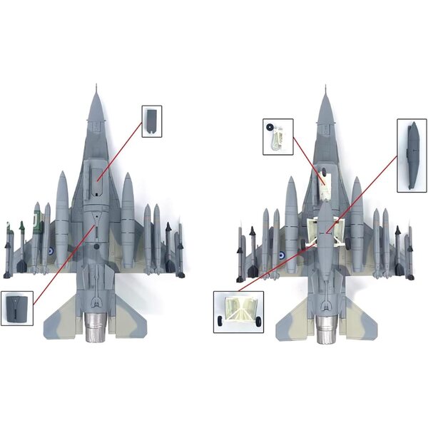 F-16D Hellenic Air Force Legierungsmodell im Maßstab 1:72 – Sammlung und Dekoration