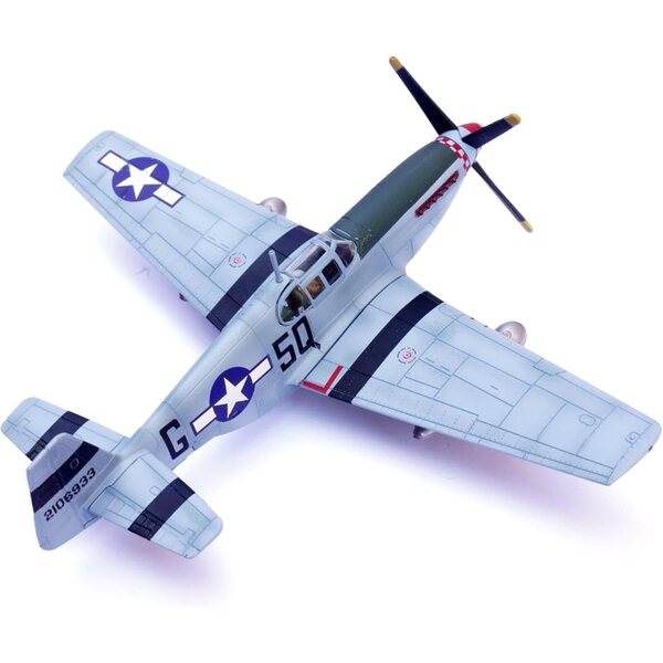 P-51B Mustang 1:72 WWII USAAF Fighter 339TH FS 504TH FG Flugzeugmodell aus Legierung und PC