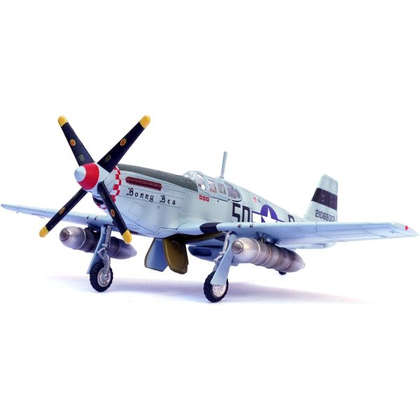 P-51B Mustang 1:72 WWII USAAF Fighter 339TH FS 504TH FG Flugzeugmodell aus Legierung und PC