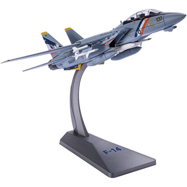F-14 Tomcat 1:72 Legierungsmodell – US Navy Kampfflugzeug ZEZEFUFU