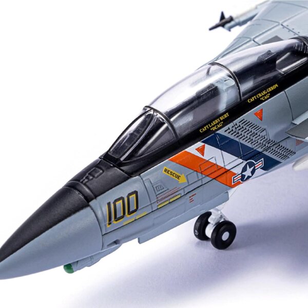 F-14 Tomcat 1:72 Legierungsmodell – US Navy Kampfflugzeug ZEZEFUFU