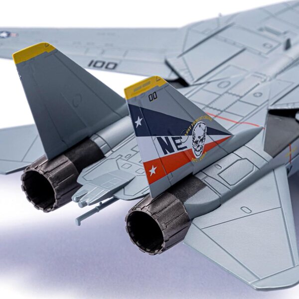 F-14 Tomcat 1:72 Legierungsmodell – US Navy Kampfflugzeug ZEZEFUFU